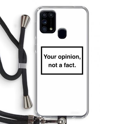Your opinion: Samsung Galaxy M31 Transparant Hoesje met koord