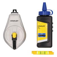 Stanley STHT47111-0 Slaglijnmolenkit (1:1 alu + blauw + waterpas)
