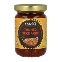 Yakso Thai red curry paste (bumbu bali) bio 100 Gram