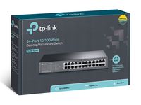 TP-LINK TL-SF1024D netwerk-switch Fast Ethernet (10/100) Zwart - thumbnail