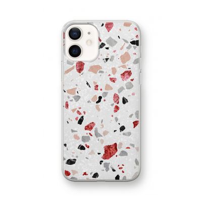 Terrazzo N°12: iPhone 12 mini Transparant Hoesje