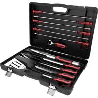 KS Tools 100088 Barbecue grillset Rood, Zwart KS Tools 100088 Barbecue grillset Rood, Zwart