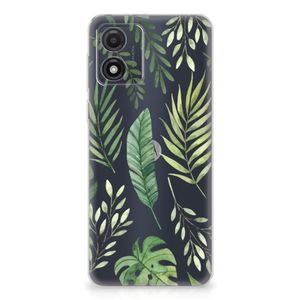 Motorola Moto E13 TPU Case Leaves