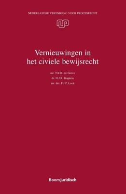 Vernieuwingen in het civiele bewijsrecht (Paperback)