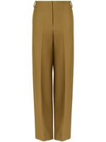 Tory Burch pantalon de tailleur à plis marqués - Vert - thumbnail