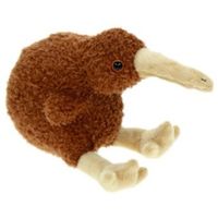 Pluche kiwi vogel knuffel 19 cm - Dieren speelgoed knuffels   -