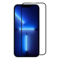 iPhone 15 Plus Rurihai Full Cover Glazen Screenprotector - Zwarte Rand - thumbnail