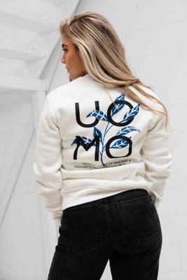 Floral Crewneck Dames Off-White