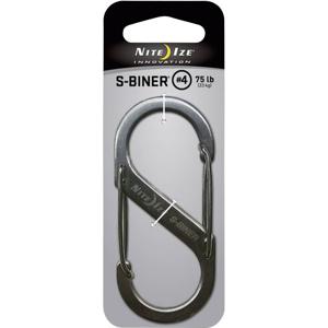 NITE Ize NI-SB4-03-11 Karabijn S-Biner Gr. 4 89 mm x 38 mm 1 stuk(s)