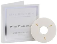 Max Benjamin navulling autoparfum White Pomegranate 7 cm wit - thumbnail