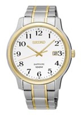 Horlogeband Seiko SGEH68P1 / 7N42-0GE0 / M0E0821C0 Staal Bi-Color 20mm