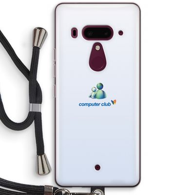 MSN: HTC U12+ Transparant Hoesje met koord