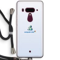 MSN: HTC U12+ Transparant Hoesje met koord