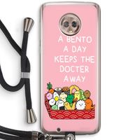 Bento a day: Motorola Moto G6 Transparant Hoesje met koord