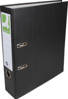 Q-CONNECT ordner, voor ft A4, uit Recycolor papier, rug van 8 cm, zwart