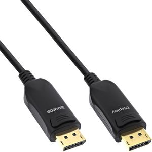 InLine 17215I DisplayPort kabel 15 m Zwart