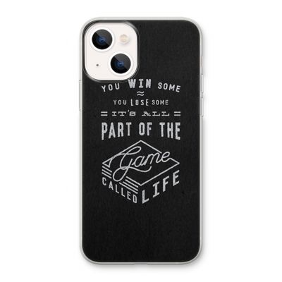 Life: iPhone 13 Transparant Hoesje
