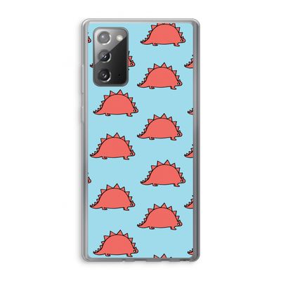Dinosawrr: Samsung Galaxy Note 20 / Note 20 5G Transparant Hoesje