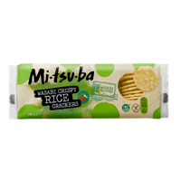 Mitsuba Wasabi crispy rise crackers 100 gram
