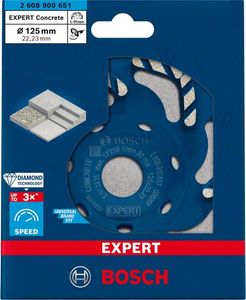 Bosch Accessoires Expert Concrete slijpkop 125 x 22,23 x 4,5 mm - 1 stuk(s) - 2608900651