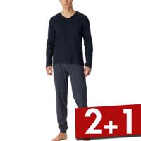 Schiesser Casual Essentials Long Sleeve Pyjamas