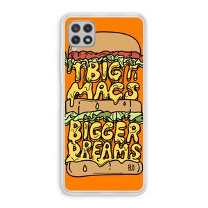 Big Macs Bigger Dreams: Samsung Galaxy A22 4G Transparant Hoesje