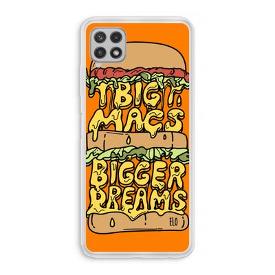 Big Macs Bigger Dreams: Samsung Galaxy A22 4G Transparant Hoesje