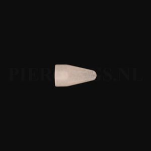 Spike 1.6 mm acryl opaal groot