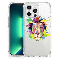 iPhone 13 Pro Max Stevig | Bumper Hoesje | Lion Color