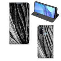 Book Wallet Case OPPO A53 | A53s Boomschors Grijs