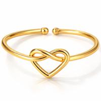 LGT JWLS Dames Ring One Size Goudkleurig Hart