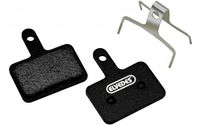 Elvedes Schijfremblokken metallic carbon zwart 10 sets