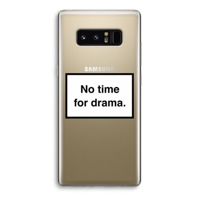 No drama: Samsung Galaxy Note 8 Transparant Hoesje