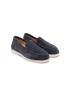 Scarosso mocassins Ludovica en daim - Bleu