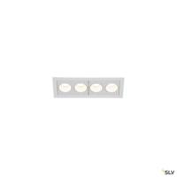 SLV Led inbouwlampMilandos 4-lichts 4x160 lumen wit - 1005410