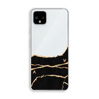 Gouden marmer: Pixel 4 XL Transparant Hoesje Gouden marmer: Pixel 4 XL Transparant Hoesje