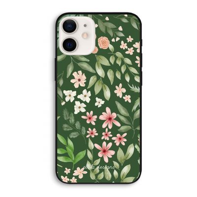 Botanical green sweet flower heaven: iPhone 12 Pro Biologisch afbreekbaar hoesje