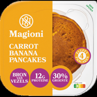 Magioni Carrot Banana Pancakes 4 x 40 g bij Jumbo
