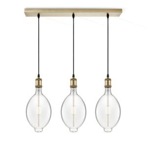 Home Sweet Home hanglamp vintage Ovaal LED 3L G180 dimbaar E27 helder