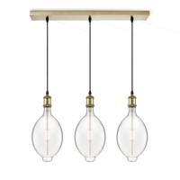 Home Sweet Home hanglamp vintage Ovaal LED 3L G180 dimbaar E27 helder