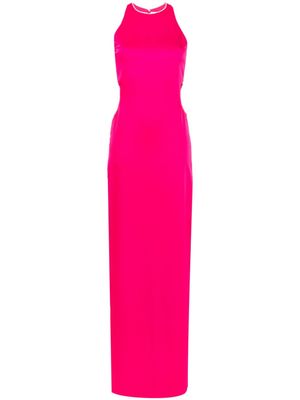 Genny robe longue à découpes - Rose
