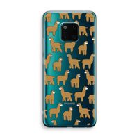 Alpacas: Huawei Mate 20 Pro Transparant Hoesje