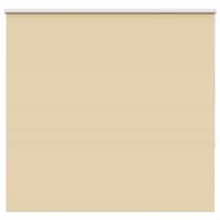 VidaXL Rolgordijn verduisterend 145x150 cm stofbreedte 141,6 cm beige