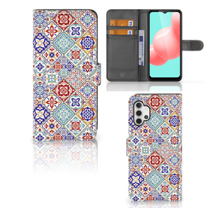 Samsung Galaxy A32 5G Bookcase Tiles Color