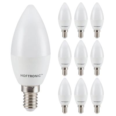 10x E14 LED Lamp - 2,9 Watt 250 lumen - 4000K neutraal wit licht - Kleine fitting - Vervangt 35 Watt - C37 kaarslamp 10x E14 LED Lamp - 2,9 Watt 250 lumen - 4000K neutraal wit licht - Kleine fitting - Vervangt 35 Watt - C37 kaarslamp