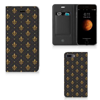 Apple iPhone 7 Plus | 8 Plus | Hoesje met Magneet | Franse Lelie