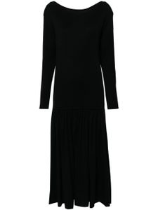 Jean Paul Gaultier Pre-Owned robe Kashiyama en laine (années 1980) - Noir