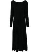 Jean Paul Gaultier Pre-Owned robe Kashiyama en laine (années 1980) - Noir - thumbnail