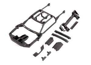 Traxxas - Body support (assembled with front mount & rear latch)/ skid pads (roof) (left & right) (TRX-9513X)