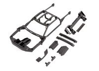 Traxxas - Body support (assembled with front mount & rear latch)/ skid pads (roof) (left & right) (TRX-9513X) - thumbnail